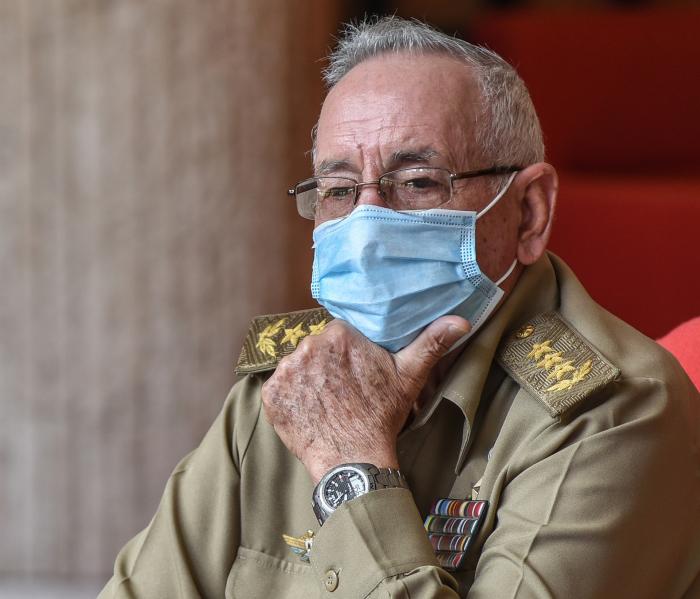 General de cuerpo de ejército Ramón Espinosa Martín. 
foto: Ariel Cecilio Lemus 