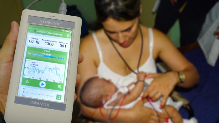 Infantix, sistema de pesquisaje para neonatos