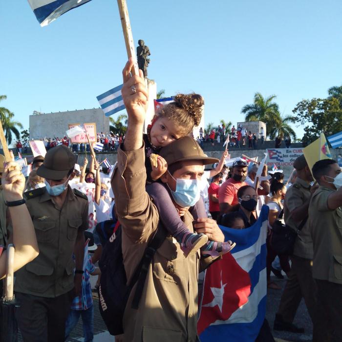 Desfile en Villa Clara