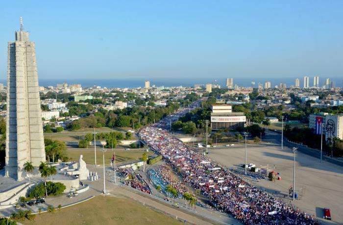 Desfile en La Habana
