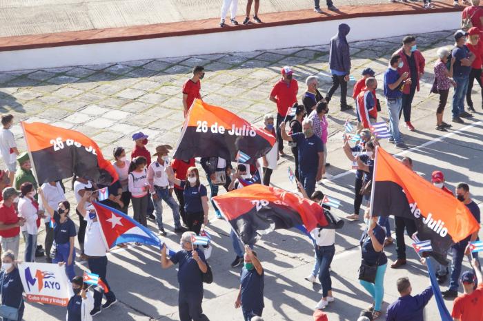 Desfile en Sancti Spíritus