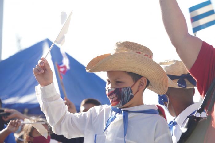 Desfile en Sancti Spíritus