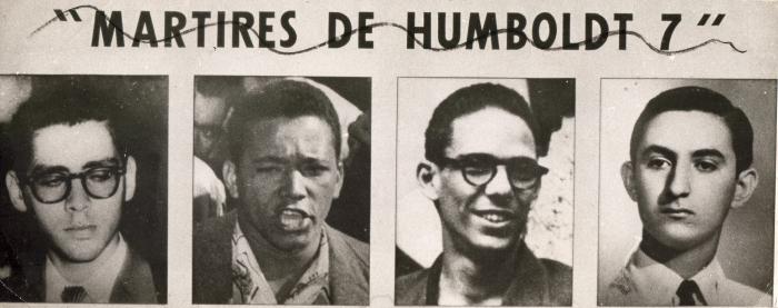 Mártires de Humboldt 7 - Joe Westbrook, Fructuoso Rodríguez, Juan Pedro Carbó Serviá y José Machado (Machadito)