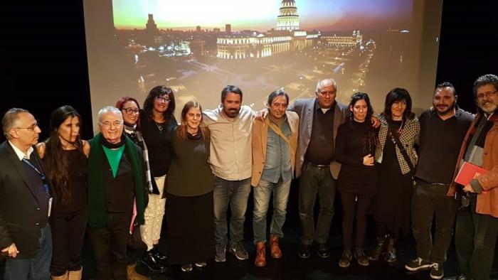 El teatro cubano fue agasajado en la Feria del Libro en Argentina, dedicada a La Habana. FOTO: CORTESÍA DE MANUEL SANTOS