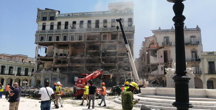 Ahora mismo trabajan las fuerzas de rescate y salvamento