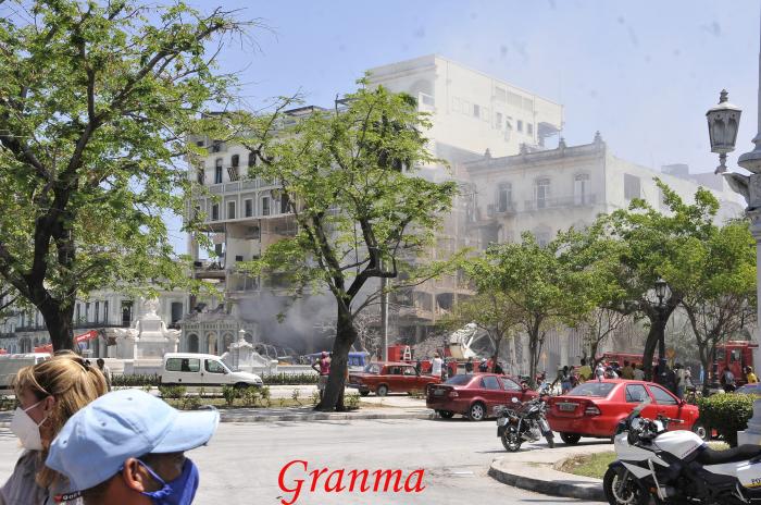 Así quedó el Hotel Saratoga 