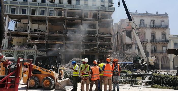 Explosión en el Hotel Saratoga