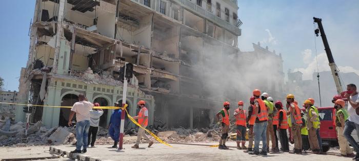 Explosión en el Hotel Saratoga