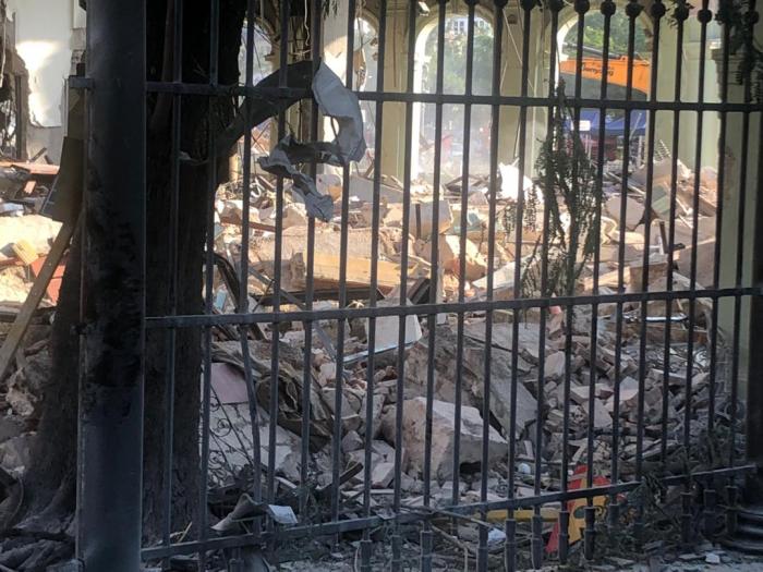 Explosión Saratoga Cortesía del Teatro Martí