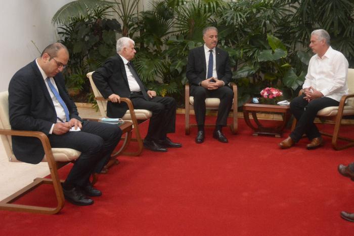 Encuentro con enviado dePalestina