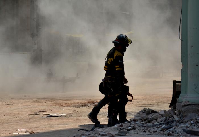 Hotel Saratoga accidente expolición  4to dia Rescate y Recuperacíón