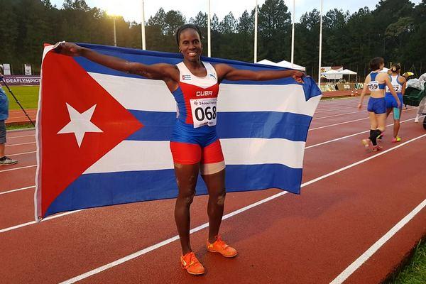 Suslaidy Girat ganó dos medallas de oro y una de plata en la XXV Sordolimpiada.