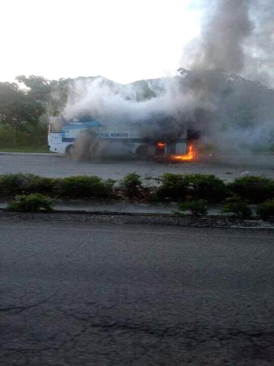 El hecho tuvo lugar en el tramo de la Autopista Nacional comprendido entre el entronque de Puerto Boniato y el punto de control de El Cristo