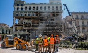Explosión en el Hotel Saratoga