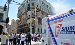 Accidente en el hotel Saratoga
