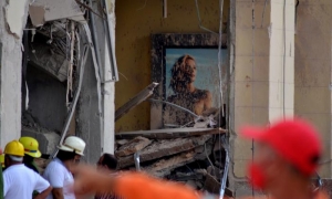 Hotel Saratoga accidente expolición  4to dia Rescate y Recuperacíón
