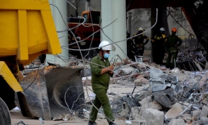Hotel Saratoga accidente expolición  4to dia Rescate y Recuperacíón