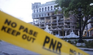 El Saratoga, una semana después de la explosión 