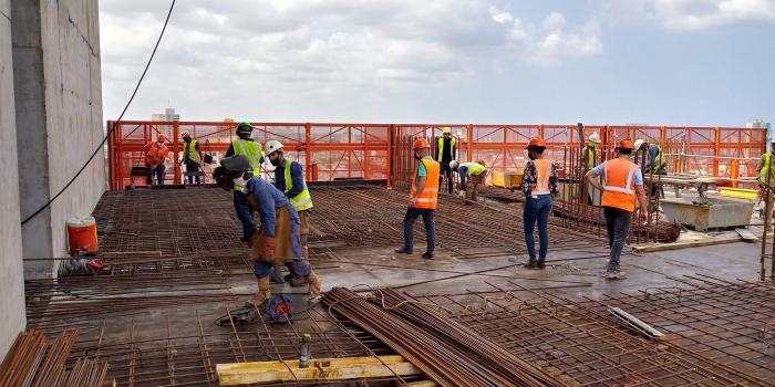 Construcción del Hotel K23