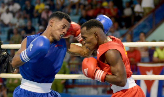 Boxeo torneo playa giron 57 anv 49 kg Damian Arce vs Billy Rodriguez