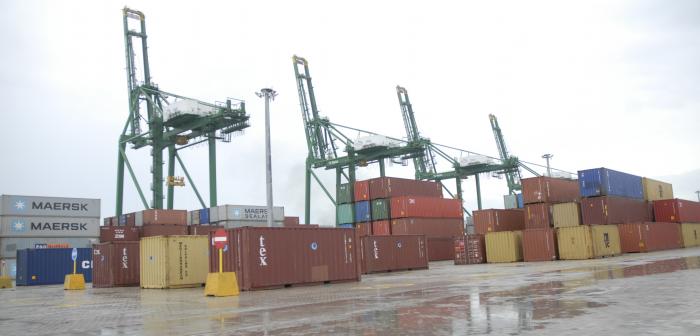 Puerto del Mariel ,area de contenedores