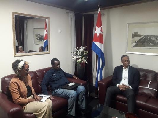La delegación gabonesa resaltó el destacado lugar de Cuba en cuanto a deportes a nivel mundial.