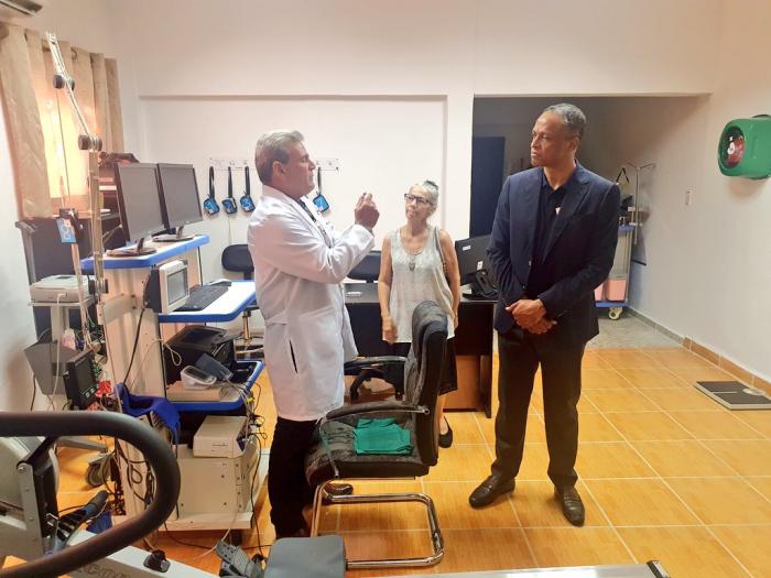 visita oficial a Cuba de Frank Nguema