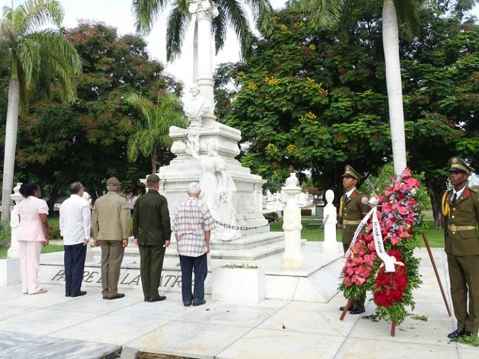 El sentir de los cubanos enalteció el homenaje al Padre de la Patria