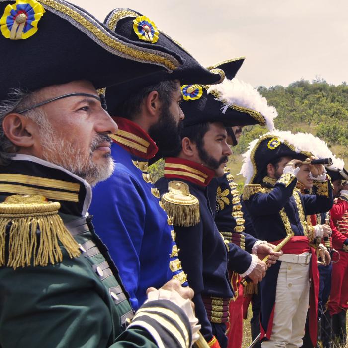 Fotograma de la serie Carabobo, caminos de libertad.