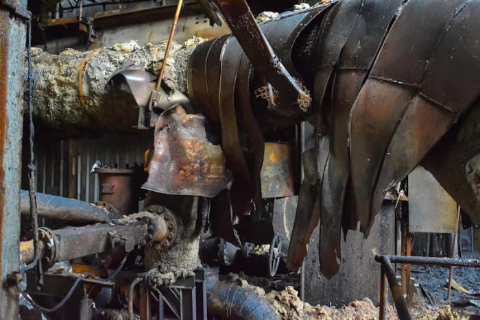 Incendio en el bloque 2 de la Felton