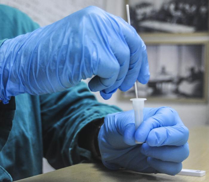 Test de antigeno para detectar la covid