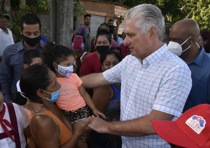 Díaz-Canel en Mayabeque