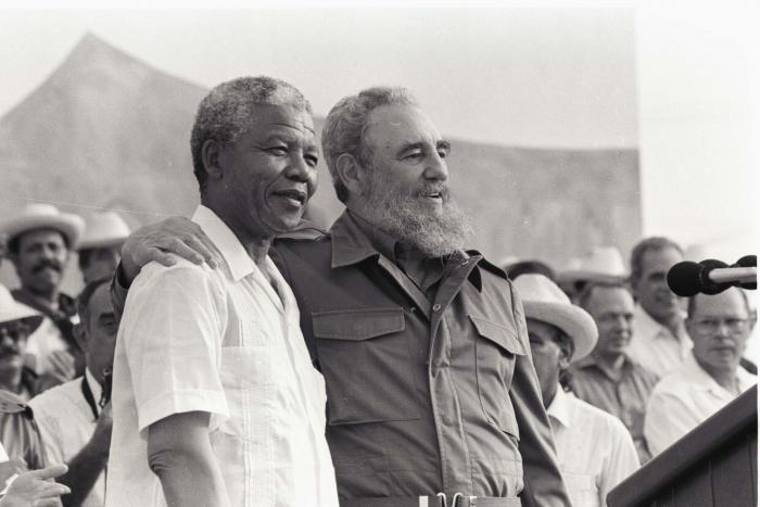 Fidel y Nelson Mandela el 26 de julio de 1991 en Matanzas.
Foto:Liborio Noval, 26-7-1991
Fid18924