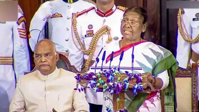  	Droupadi Murmu, presidenta de la India
