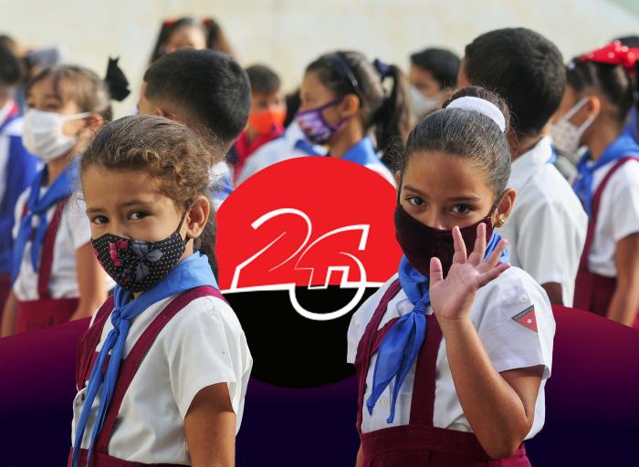 Inicio del curso escolar 2022, desarrollado en la escuela Martín Marrero, Reparto Naroca, Boyeros