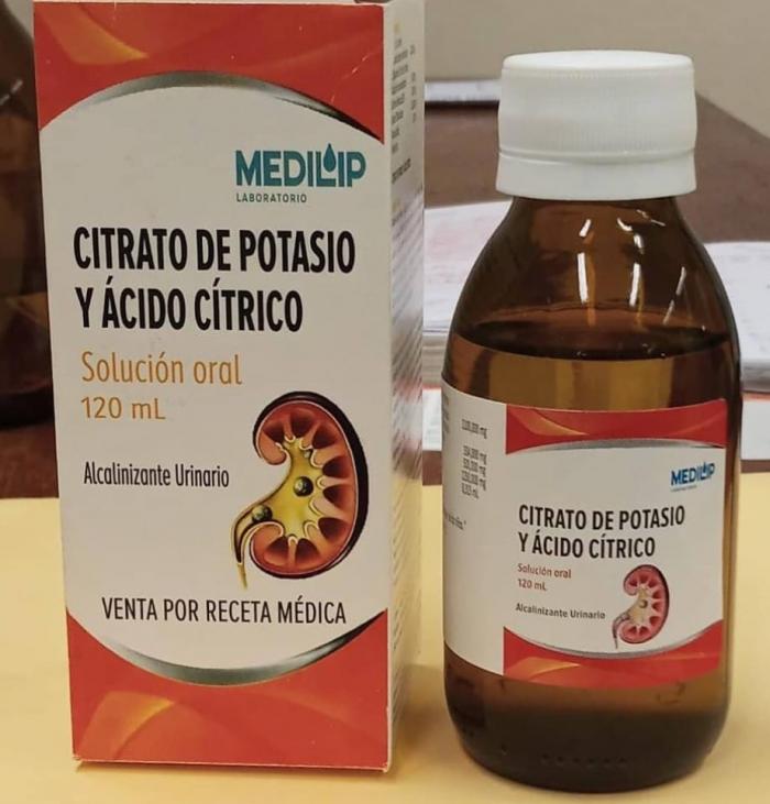 CITRATO DE POTASIO