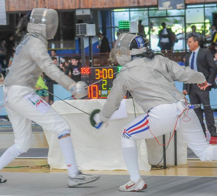 Campeonato Panamericano de Esgrima para Cadetes y Juveniles en el Coliseo de La Ciudad Deportiva