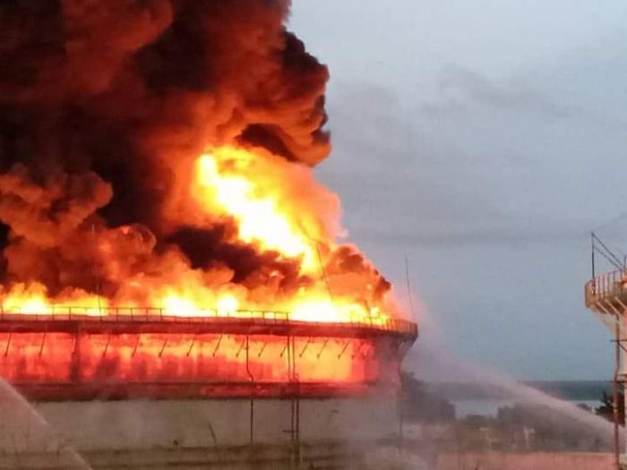 Incendio en Matanzas