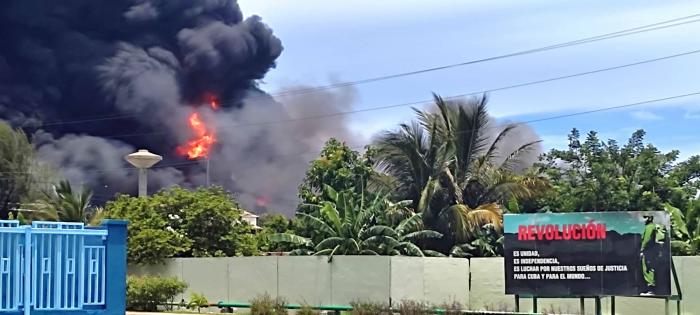 Incendio en Matanzas