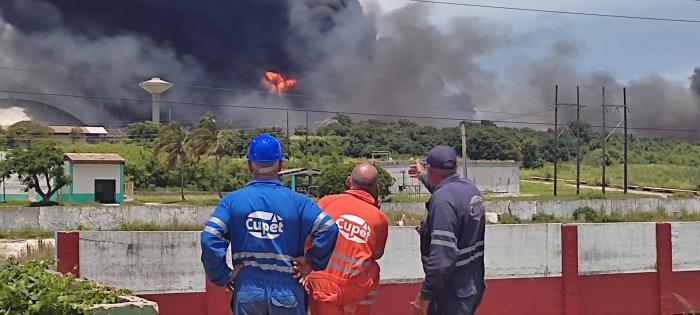 Incendio en Matanzas