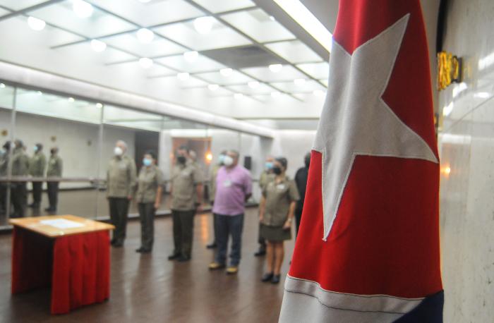 Acto de constitución de la comisión Electoral Especial de las FAR, para el Referéndum del Código de las Familias