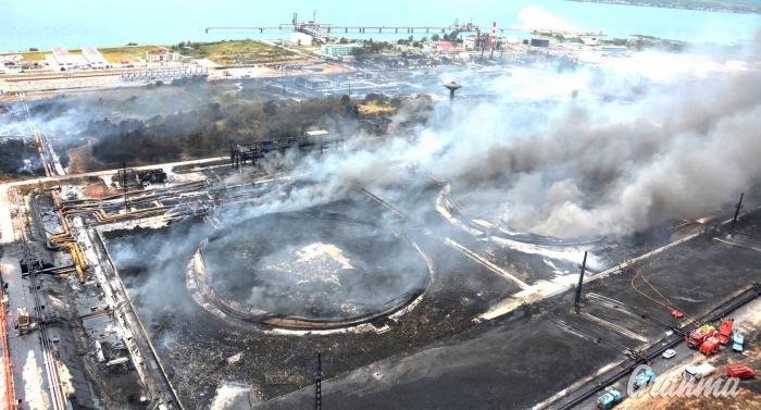 Incendio en Matanzas