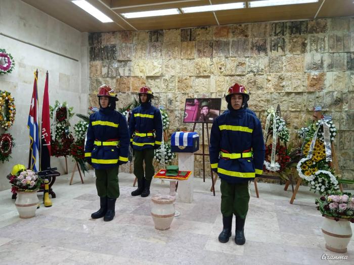 Falleció el joven bombero Elier Correa