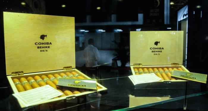 Tabacos Cohiba Behike en el XXI Festival del Habano 2019, desarrollado en el Palacio de Convenciones del Playa