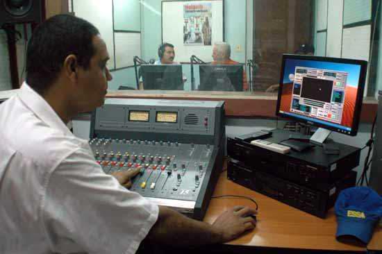 Cabina de radio 