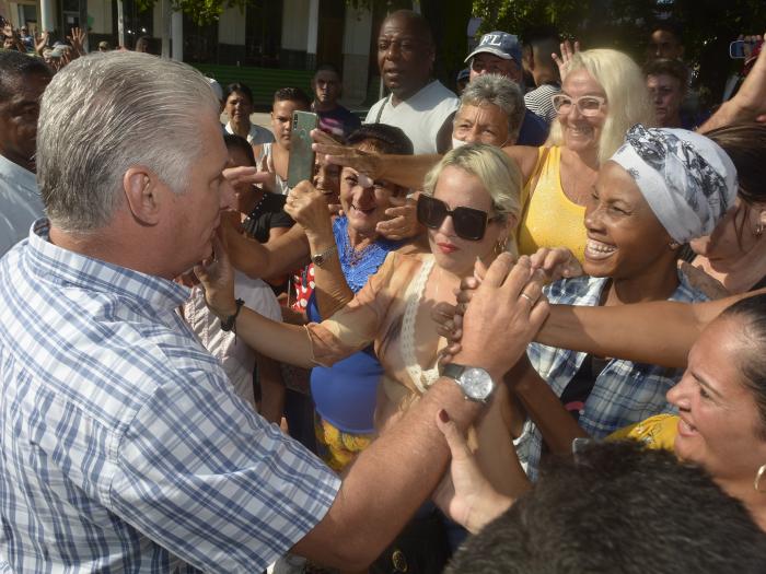 Díaz- Canel en Villa Clara