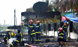 Incendio en Matanzas