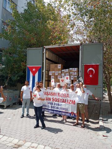 AMIGOS DE TURQUÍA ENVÍAN A CUBA DONATIVO DE INSUMOS MÉDICOS