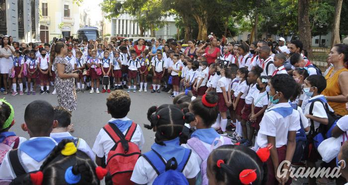 Reinicio del curso escolar La Habana