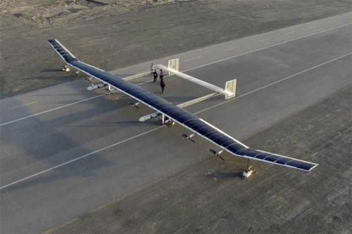 Avión solar fabricado en China